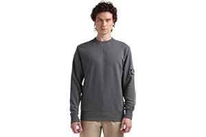 Calvin Klein Jeans Felpa Uomo Badge Crew Neck Senza Cappuccio