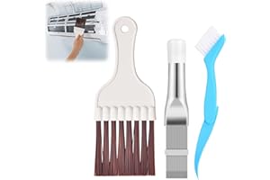 HENJUNU 3 Stück Lamellenkamm Trockner, Kondensatorkamm, Kondensator Kamm Trockner Reinigungsbürste, Klimaanlage Lamellenreiniger Brushes, Kondensator Reinigung Kamm, Klimaanlage Lamellen Kamm