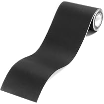 Patch Autocollant Simili Cuir Noir - Pour Réparer Canapé, Siège Auto, Sacs, Meubles (200x100 Cm)