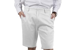 RE&X JEANS COUTURE RE&X Pantaloncini Chino Uomo Slim Fit Elegante per Ogni Occasione