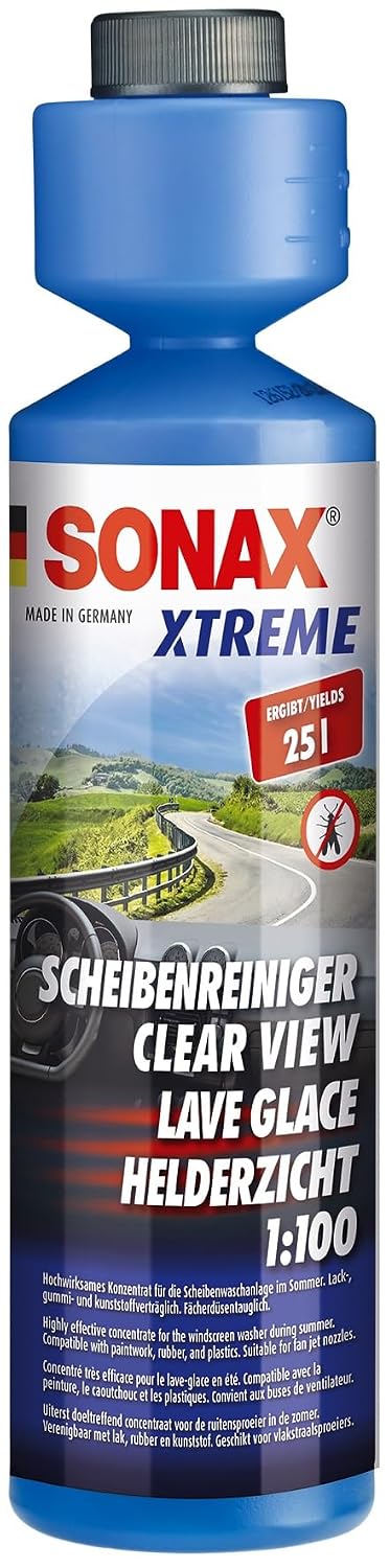 SONAX XTREME Ruitenreiniger 1:100 (250 ml) zorgt binnen enkele seconden voor helder zicht | Art-Nr. 02711410