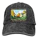 Produktbild Aeykis Yosemite National Park Unisex Denim Baseball Cap Adjustable Strap Low Profile Plain Hats Outdoor Casquette Adjustable Sunbonnet Black ABCDE11292