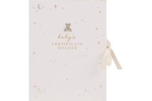 Bambino Little Star A4 Birth Certificate Holder