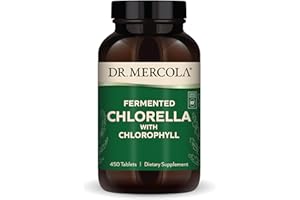 Dr. Mercola, Premium Supplements, Fermentierte Chlorella, 450 Tabletten