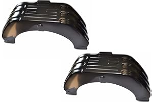 CARADO 2 x mudguards for trailers, 13 inches, 14 inches, 15 inches, wheel Domar plastic wing small trailer