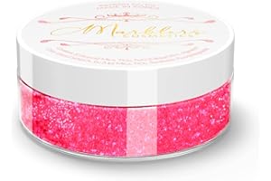 MARBLERS Cosmetic Grade Glittery Mica Powder [Pink Me] 0.14oz (4g) | Glica | Non-Toxic | Vegan | Cruelty-Free | Eyeshadow, Nail Polish, Nail Art | Festival, Rave & Party Makeup | Body & Face