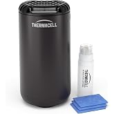 Thermacell Mosquito Repellent, Innovative Anti-Mosquito Device in Modern Design for Garden, Terrace and Camping, Graphite