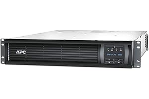 APC by Schneider Electric Smart-UPS SMT-SmartConnect - SMT3000RMI2UC - Uninterruptible Power Supply 3000VA (Rackmount 2U, Cloud enabled, 8 Outlets IEC-C13) Black