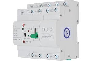 Automatisk Omkopplare, ATS 4P 63A 400V Omkopplare DIN-SKENA ATS