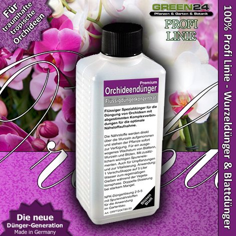 Orchideen-Dünger Premium Flüssigdünger aus der Profi Linie