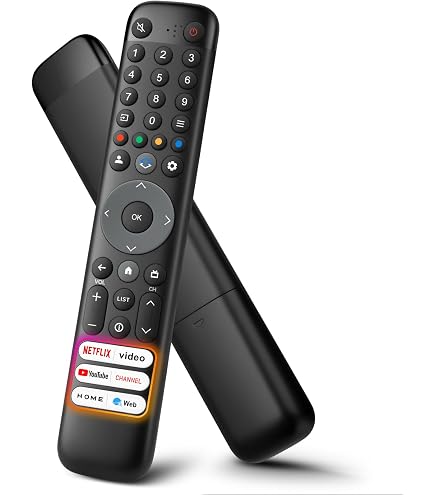 ALLIMITY Telecomando vocale Compatibile con TCL QLED 4K TV 55C765 65C765 43C649 50C649 55C649 65C649 75C649 85C649 50C655 55C655 75C655 98C655 55C745 65C745 75C745 50C805 98C805