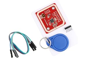 HALJIA - PN532 Modulo di lettura/scrittura NFC - RFID V3, supporto comunicazione con dispositivi mobili Android, Compatibile con Arduino Raspberry Pi e altri progetti fai da te