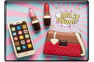 ANTICO CAFFE' NOVECENTO Weibler Confiserie Astuccio con Set Borsa, Rossetti, Cellulare in Cioccolato al Latte | Borsa in Cioccolato | Cellulare di Cioccolato al Latte - 135 Grammi