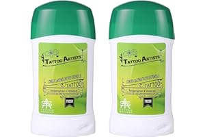 VULCYXA 2 Piezas Crema de Transferencia de Tatuaje, Tattoo Transfer Cream Gel 51g, Ideal para Tatuajes Temporales, Crema de Transferencia para Plantillas, Tatuaje Semi-Permanente y Suministros de Body Art
