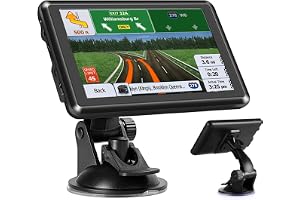 9-Calowa Nawigacja GPS Samochodowa do Auta i Ciężarówki | Przenośne Urządzenie Nawigacyjne z Mapami Offline, Aktualizacje Map, Prowadzenie Głosowe, Transmiter Fm, Ekran Dotykowy