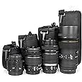 Matin (Set of 4) Thick Protective Neoprene Case Pouch for DSLR Camera Lens (for Canon, Nikon, Sony)