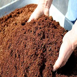 Garden of eden 10 Kg -100% Organic Loose Cocopeat for Indoor & Outdoor Plants, Kitchen Garden, Terrace Gardening Soil Manure Manure