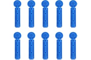 HEALLILY 200 Stücke Lanzetten Stechhilfe, 28 G Steril Lanzetten Blutzucker, Universal Blutlanzetten für Blutzuckermessung Kapillare Blutentnahme Krankenhaus Sicherheitslanzetten Lanzettiergerät