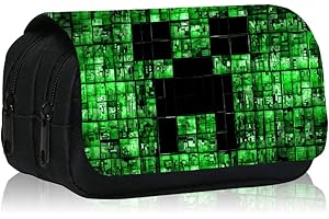 CBOSNF Anime Trousse, Trousse Scolaire, Étui à Crayons Mine Grande Capacité, Famille pour Enfants Filles et Garçons Écoliers Fans