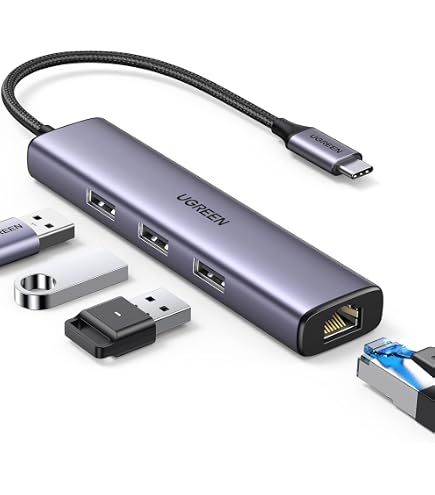 Dell DA310 USB-C 7in1 Mobile Adapter, 2x USB 3.1 Gen 2, 1x USB-C