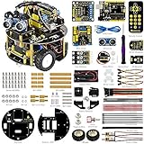 rueda loca omnidireccional Este es un conjunto divertido para aprender ARDUINO. Puede armar y programar varios componentes por su cuenta para completar una variedad de experimentos interesantes