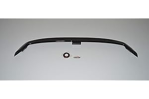 CAIXCAR Aileron Noir Brillant pour VW GOLF 6 3/5 Portes ABS Noir Brillant Autocollant