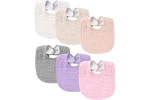 SLOSH Baberos Bebe Recien Nacido Algodón Bebé Niña Niño