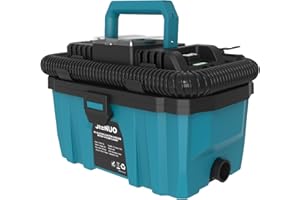 JIENUO Cordless Shop Vac Compatible with Makita 18V Battery, 2.5 Gallon Brushless HEPA Filter Wet/Dry Vacuum, Portable Shop Vacuum for Home, Car and Workshop (Battery is not included)