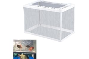 FUOXUL 1pcs Polyester Mesh Fish Breeding Box Isolation Breeding Box For Fish Tank Baby Fish Protection for Hatching Isolation Feeding Aquariums Family Aquariums Hotel Aquariums Fish Tank