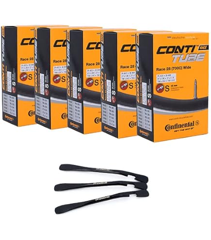 Continental Race 28 Inner Tube – 700c X 20-25c, Presta Valve 60mm For Road Bikes