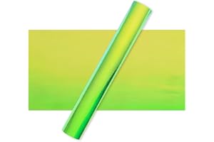 IModeur Opal Zitronen grün Vinylfolie Plotter, 30,5 x 152,5 cm Plotterfolie Vinyl grün, Permanente Vinyl Für Cricut, Silhouette Cameo, die meisten Schneidemaschine