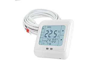 ‎MI-HEAT Digital Thermostat H3 + Touch-screen Unterputz mit Fühler für Fußbodenheizung
