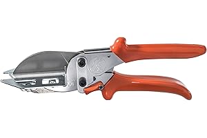 Original LÖWE Cesoie 3.106/HÜ con trasmissione a leva e attacchi a 90 gradi per tagli ad angolo retto, adatte per materiali come legno, plastica, gomma, PVC e pelle