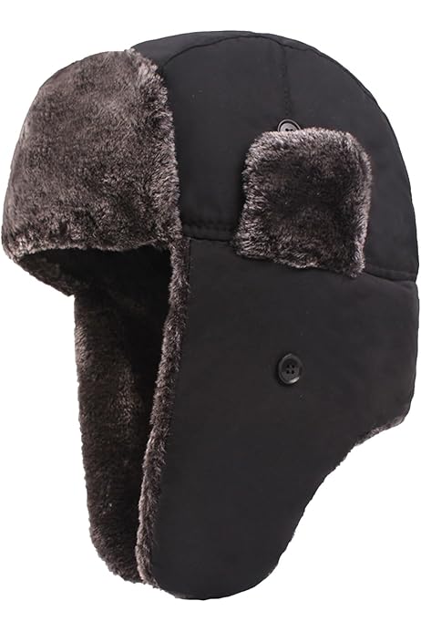 Cappello Ushanka Russo Con Paraorecchie - Caldo E Impermeabile - Foto 13