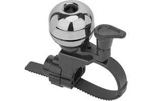 Ajiteogy Cloche de vélo, Cloche de vélo en Alliage de cuivre avec Son Clair et Fort, klaxon de vélo pour vélo de Route et de Montagne, pour Adultes et Enfants