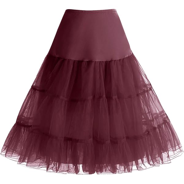 Jupon De Mariage Long Sans Cerceau - Crinoline Longueur Cheville Pour Robe Princesse, Vintage 1950s Rockabilly
