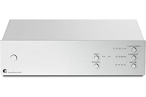 PRO-JECT Phono Box S3 B, symetryczny przedwzmacniacz audiofilowy, srebrny