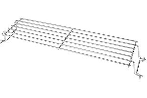 GFTIME 47CM 69866 Edelstahl Grill-Warmhalterost für Weber Spirit E210 E220 und Spirit S210 S220 (mit Frontbrennerknöpfen),Warmhalterost für Spirit II E/S 210-Modelle