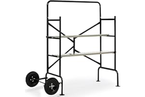 ProBache - Echafaudage Mobile sur Roues L.140xl.78xH.135 CM avec 2 Plateformes