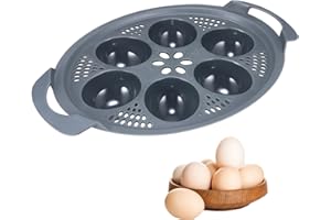 PZJFH Cuocere per uova 6 uova, Stampo per uova in camicia, Borsa per uova Bimby Accessori per Bimby TM6 TM5