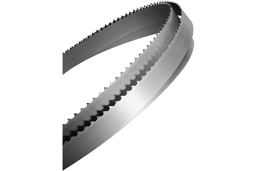 Starrett Carbon Band Saw Blades - 1575 mm Duratec Super FB 6 mm x 0.35 mm 6 TPI Skip Teeth Welded Flexible High Carbon Steel Bandsaw - For Metal Wood Plastics
