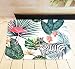 Produktbild Fußmatte, DOTBUY Flamingos Flanell Innen und Aussen Fussmatten Rutschfest und Waschbar Praktische Fußabtreter Fussabstreifer Flur Teppich Wohnzimmer (40 * 60CM, Flamingos E)