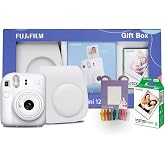 Fujifilm Instax Mini 12 Gift Box with 10 Shots- White