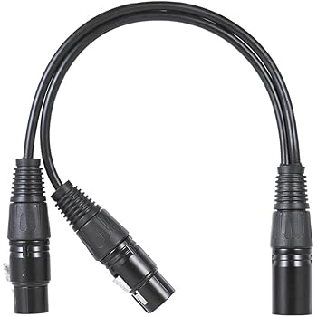 PNGKNYOCN Adattatore XLR Maschio A Femmina, Connettore Adattatore