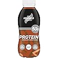 For Goodness Shakes Chocolate Protein Shakes, 50g Protein, High Protein, Fat-Free, Ready-To-Drink, Vitamin D & B12, No Added Sugar, Gluten-Free, Breakfast or Pre & Post Workout, 8 x 471ml