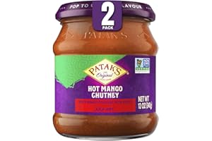 PATAK'S Hot chutney de mangue de Patak (de 340g) - Paquet de 2