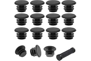 QEQSHQO 15 pièces Bouchons D'extrémité de Guidon de Vélo Plastique Montagne Capuchon de Poignée de Vélo