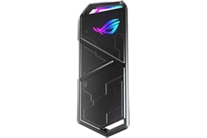 ASUS ROG STRIX Arion Lite - Carcasa externa portátil M.2 PCIe NVMe SSD con velocidades de transferencia de hasta 10 Gbps con cable USB 3.2 Gen 2 tipo C (ESD-S1CL)