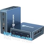 NiPoGi Alder Lake N95 Mini PC (up to 3.4GHz), Mini Desktop