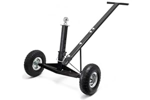 WILTEC Ayuda maniobras para caravanas y remolques hasta 270 kg Bola Remolque Ajustable en Altura Camping